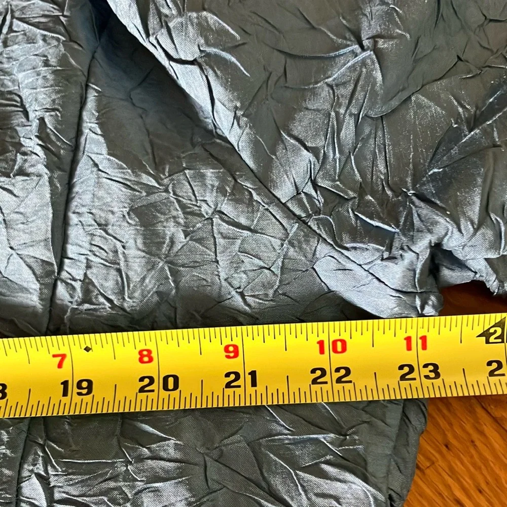 Gorgeous Vintage Eileen Fisher Crinkled Silk Top size XL - Picture 6 of 10